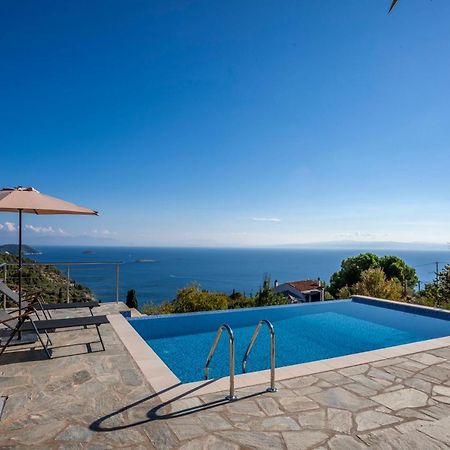 Olea Skopelos Villas With Swimming Pools & Sea View Panormos  Zewnętrze zdjęcie