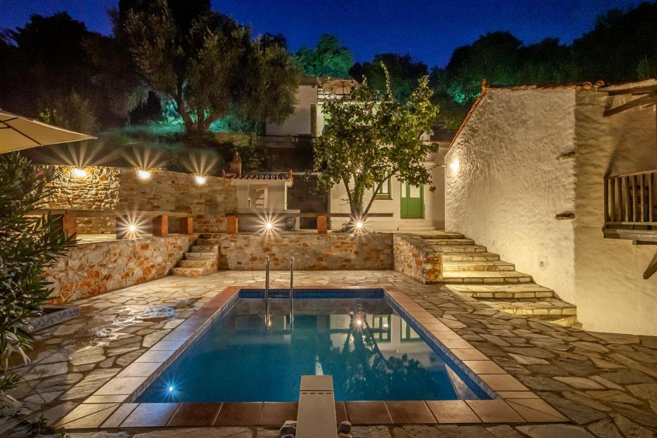 Olea Skopelos Villas With Swimming Pools & Sea View Panormos  Zewnętrze zdjęcie
