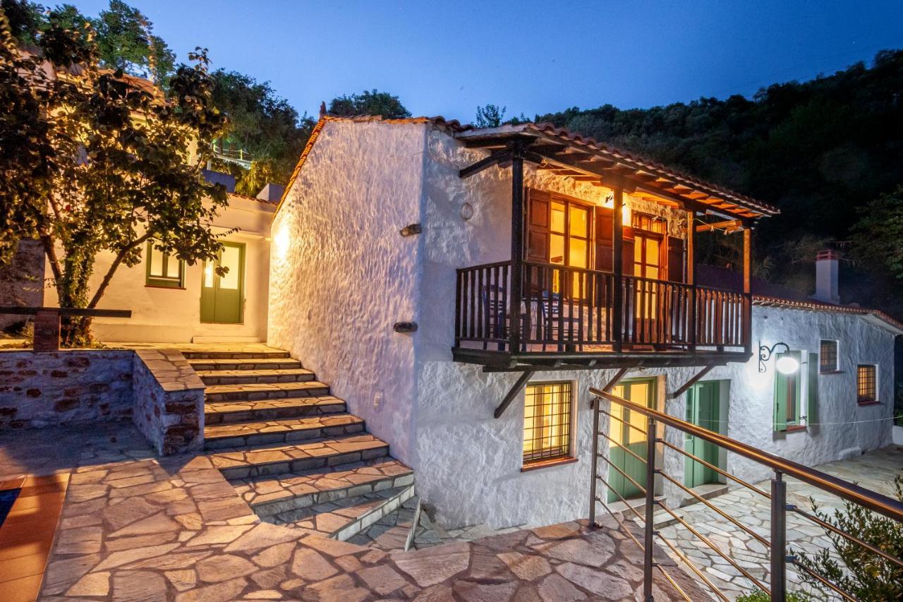 Olea Skopelos Villas With Swimming Pools & Sea View Panormos  Zewnętrze zdjęcie