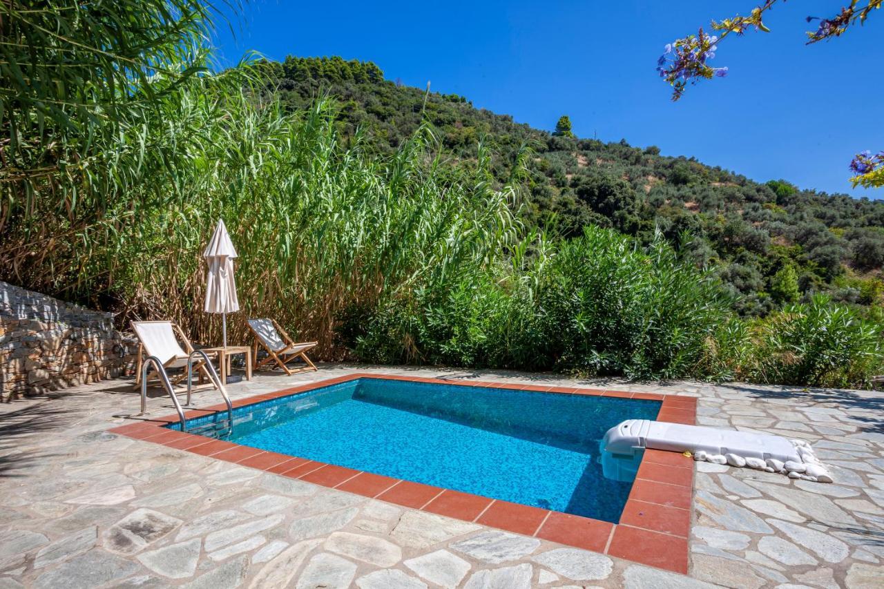 Olea Skopelos Villas With Swimming Pools & Sea View Panormos  Zewnętrze zdjęcie