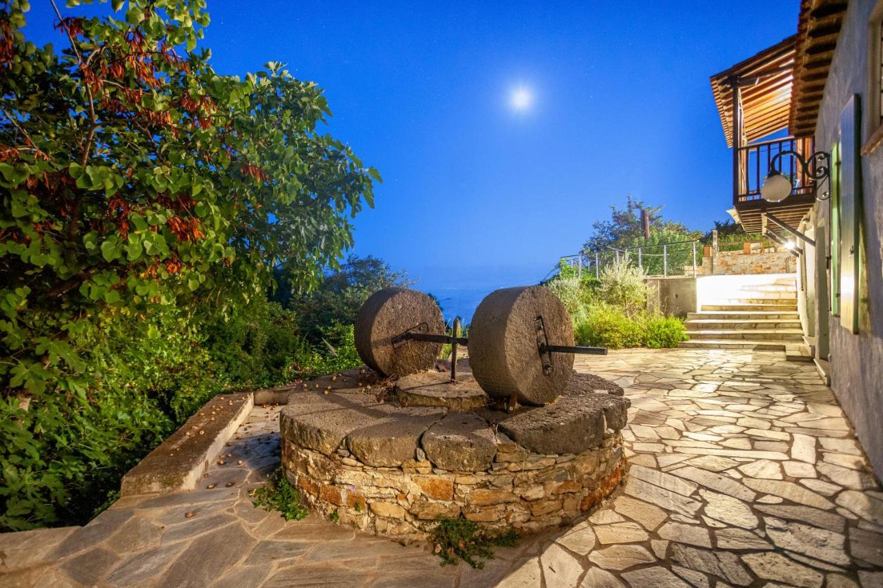 Olea Skopelos Villas With Swimming Pools & Sea View Panormos  Zewnętrze zdjęcie