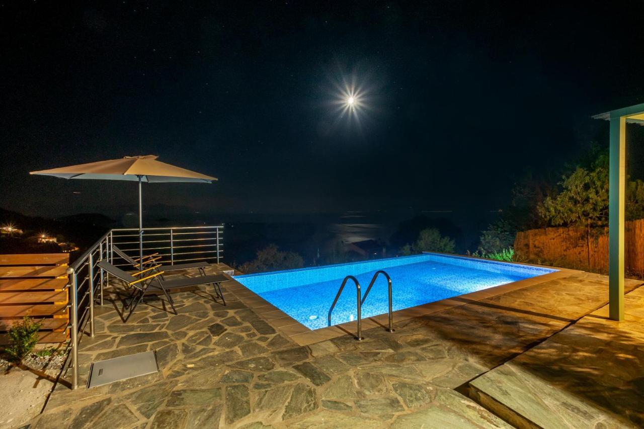 Olea Skopelos Villas With Swimming Pools & Sea View Panormos  Zewnętrze zdjęcie