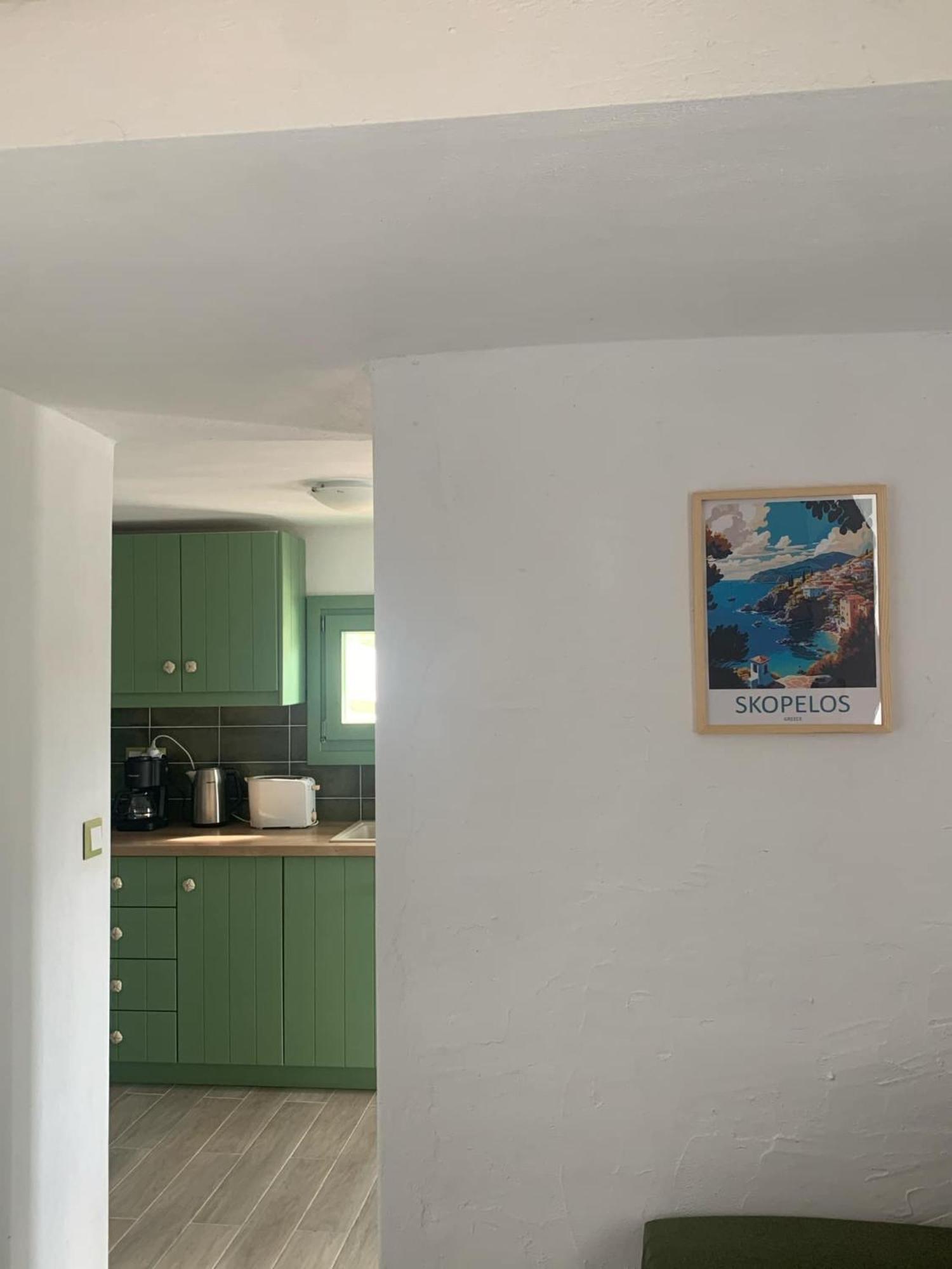 Olea Skopelos Villas With Swimming Pools & Sea View Panormos  Zewnętrze zdjęcie